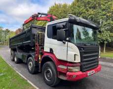 2006 Scania P380 8x4 Tipper Grab 